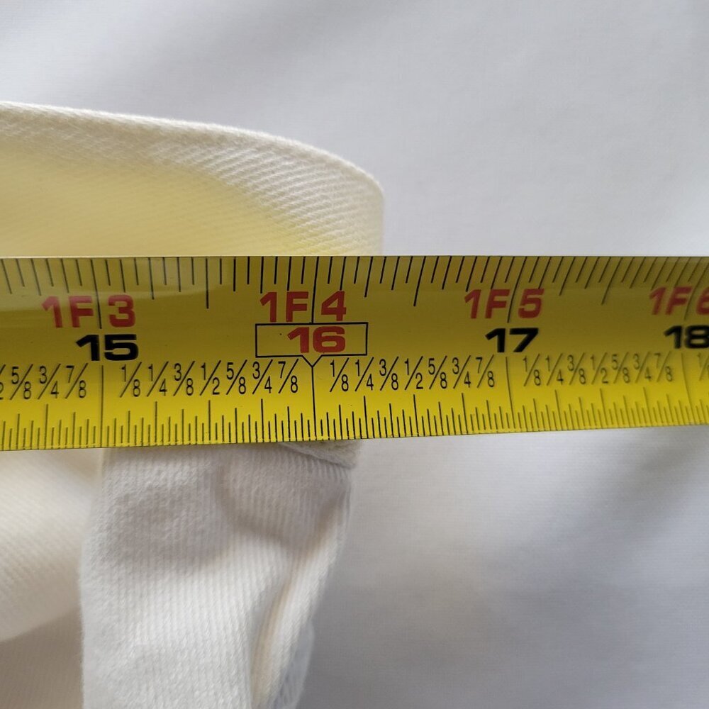 Lauren Ralph Lauren Floral Ivory Bedford Embroidered Stitch Denim Jeans (Size: 1 - Picture 8 of 11